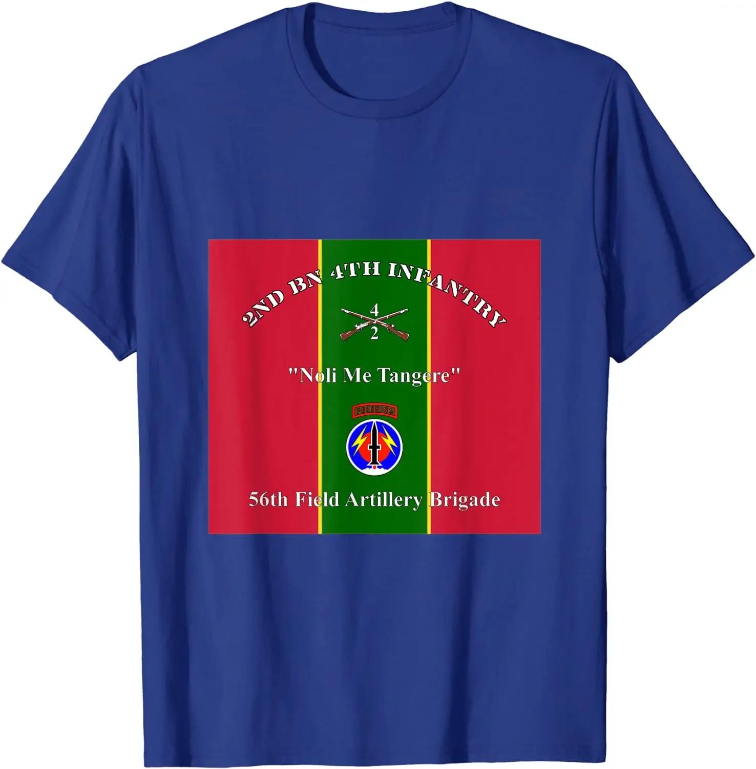 Mens 2nd Battalion 4th Infantry 56th FA Brigade Print Men TShirt Short Casual 100 COTTON ONeck Shirts S
Mens 2nd Battalion 4th Infantry 56th FA Brigade Print Men TShirt Short Casual 100 COTTON ONeck Shirts S