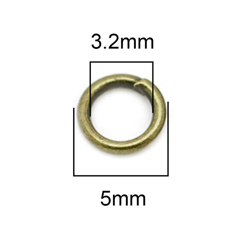 Doreen Box Lovely Antique Bronze Open Jump Rings 0.8mm 5mm 7mm 10mm Jewelry Findings Rings for DIY Jewelry Making , 200-1000PCs
Doreen Box Lovely Antique Bronze Open Jump Rings 0.8mm 5mm 7mm 10mm Jewelry Findings Rings for DIY Jewelry Making , 200-1000PCs