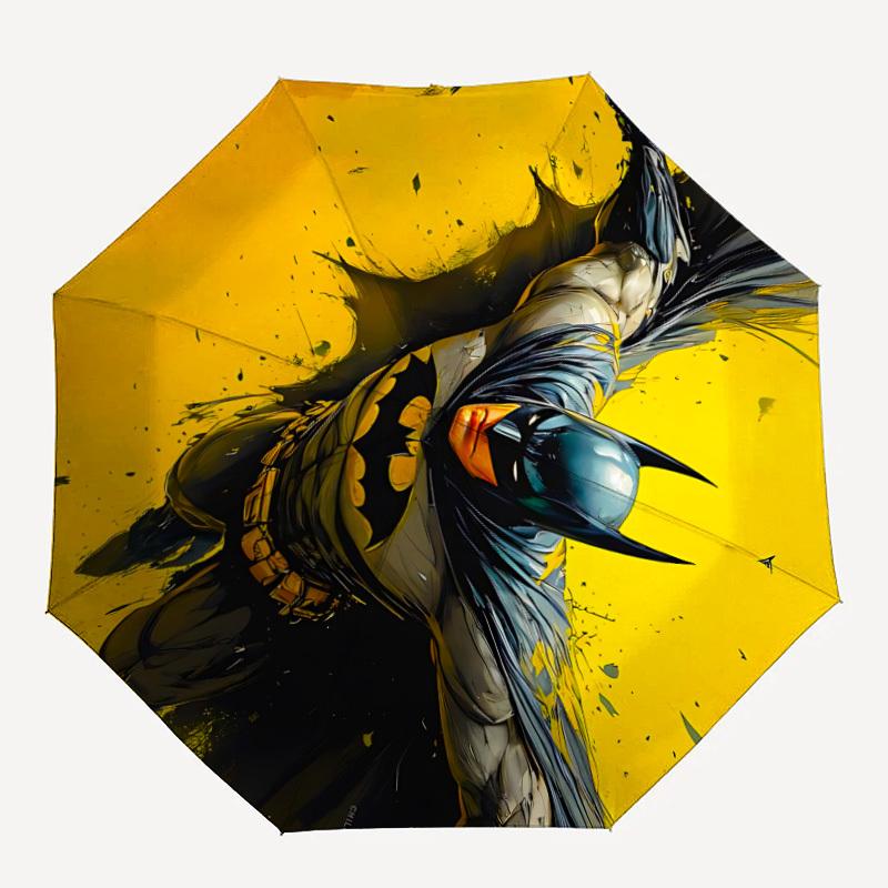 1pc Batman Mask Automatic Folding Umbrella - Compact 8-Rib Design, Durable Plastic & Iron, Lightweight for Outdoor Daily Use21160
1pc Batman Mask Automatic Folding Umbrella - Compact 8-Rib Design, Durable Plastic & Iron, Lightweight for Outdoor Daily Use21160