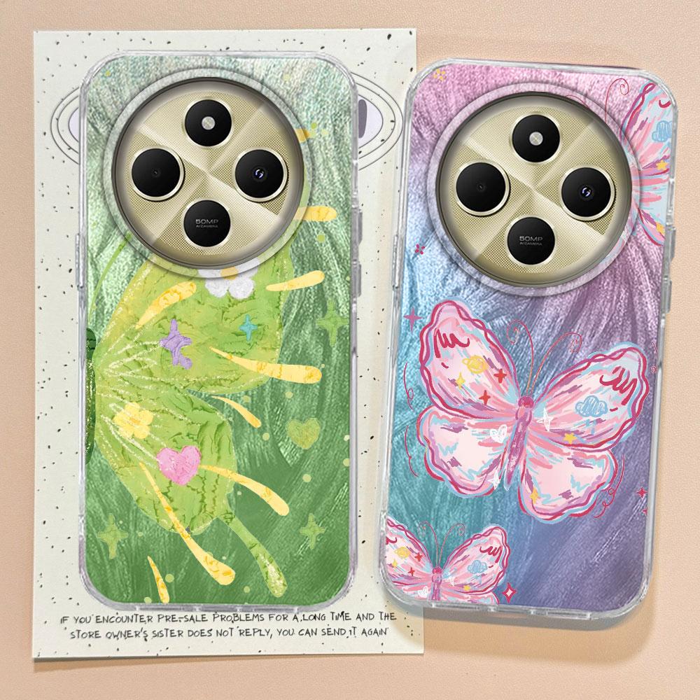 Cartoon Multicolor Butterfly Phone Case for Xiaomi Redmi 14C A3 A3X Note 10 11 12 11S Pro Poco X7 X5 Shell Silicone Back Cover Poco X7 Pro білий
Cartoon Multicolor Butterfly Phone Case for Xiaomi Redmi 14C A3 A3X Note 10 11 12 11S Pro Poco X7 X5 Shell Silicone Back Cover Poco X7 Pro білий