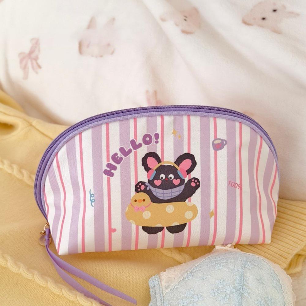Cartoon Bra Underwear Storage Bag Large Capacity Waterproof Underwear Socks Storage Pouch Dopamine Cosmetic Bag Women Girls фіолетовий
Cartoon Bra Underwear Storage Bag Large Capacity Waterproof Underwear Socks Storage Pouch Dopamine Cosmetic Bag Women Girls фіолетовий