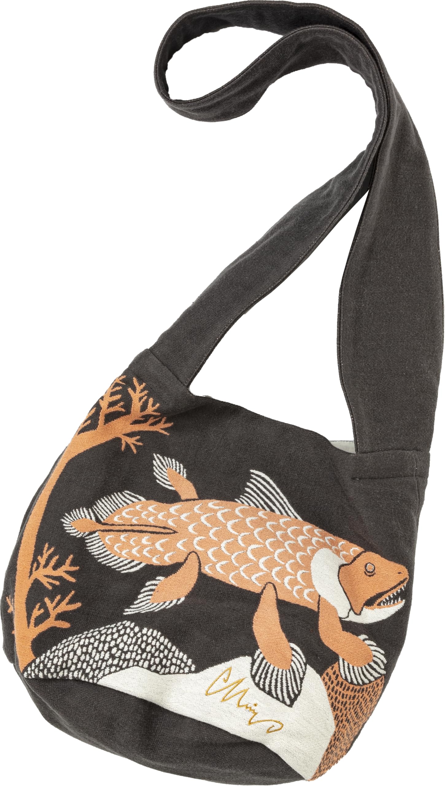 Kusunokibashi Monori Shoulder Bag moritaMiW Shoulder Bag Coelacanth Enjoying the Sea Forest 24 x x 24cm Dark Gray Approx. 31~38.5 A-69973-90
Kusunokibashi Monori Shoulder Bag moritaMiW Shoulder Bag Coelacanth Enjoying the Sea Forest 24 x x 24cm Dark Gray Approx. 31~38.5 A-69973-90
