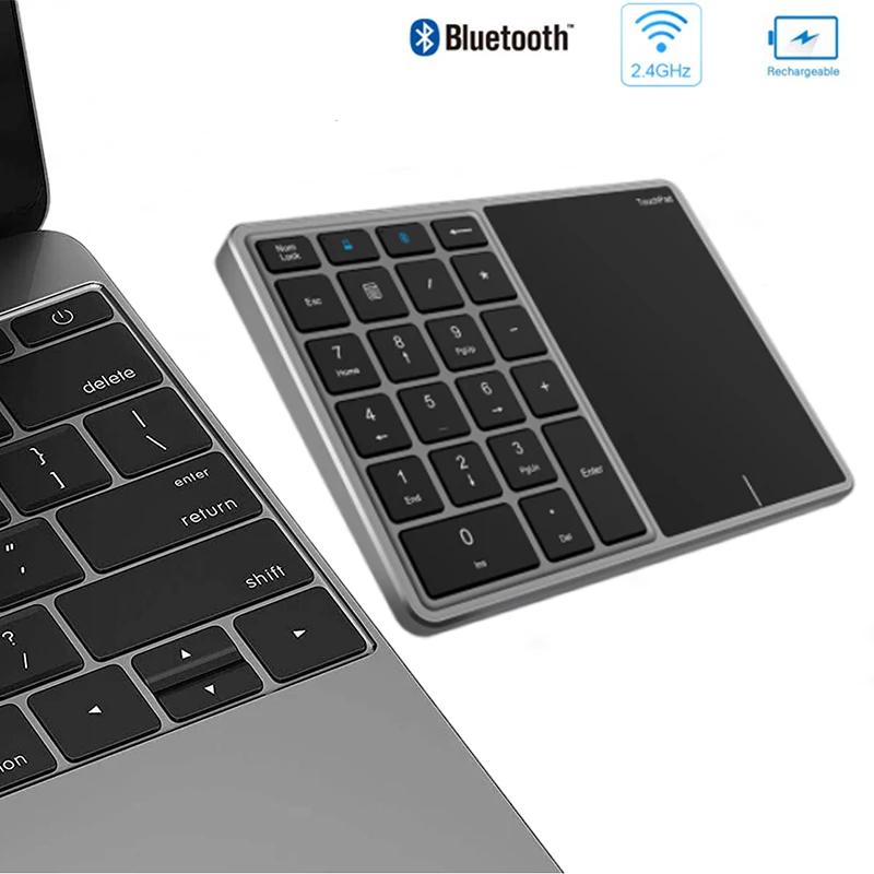 Беспроводная клавиатура 2,4G + Bluetooth, 22 клавиши, цифровая клавиатура с сенсорной панелью, цифровая клавиатура для IOS, Android, ПК, планшета
Беспроводная клавиатура 2,4G + Bluetooth, 22 клавиши, цифровая клавиатура с сенсорной панелью, цифровая клавиатура для IOS, Android, ПК, планшета