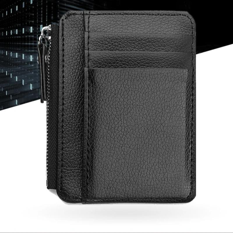 One Piece Card Bag for Men Ultra-thin and Portable Suitable for Storage High Aesthetic Value Simple Change Card Bag чорний
One Piece Card Bag for Men Ultra-thin and Portable Suitable for Storage High Aesthetic Value Simple Change Card Bag чорний
