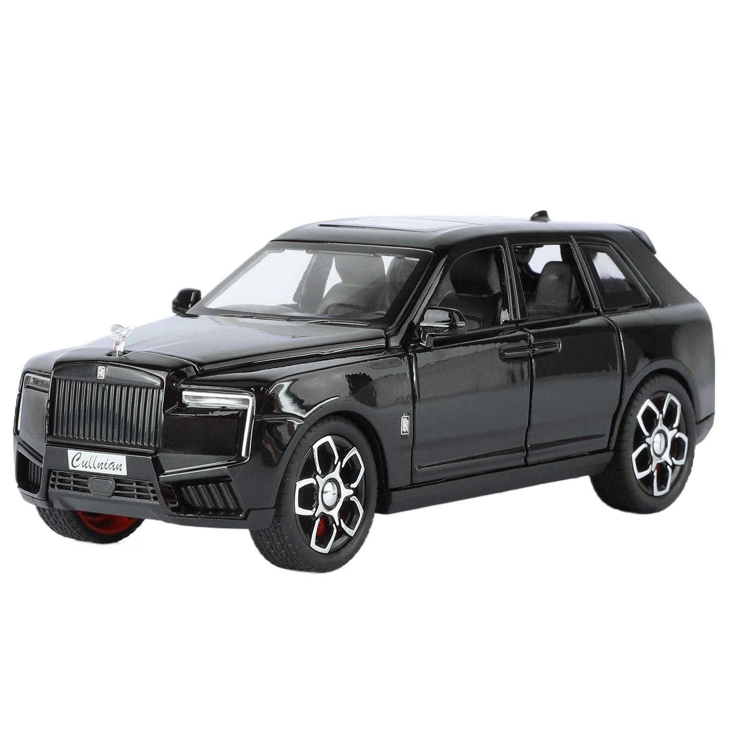 Металлическая модель Rolls-Royce Cullinan 1/32, Изысканное настольное украшение, Лучший коллекционный предмет для энтузиастов моделей автомобилей, Подарок на Хэллоуин чёрный
Металлическая модель Rolls-Royce Cullinan 1/32, Изысканное настольное украшение, Лучший коллекционный предмет для энтузиастов моделей автомобилей, Подарок на Хэллоуин чёрный