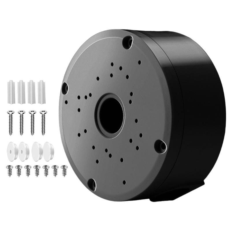 Durability Surveillances Camera Mount, Plastic Ceiling Bracket Waterproof Junction Box for Camera CCTV Use Hide Cable чорний
Durability Surveillances Camera Mount, Plastic Ceiling Bracket Waterproof Junction Box for Camera CCTV Use Hide Cable чорний