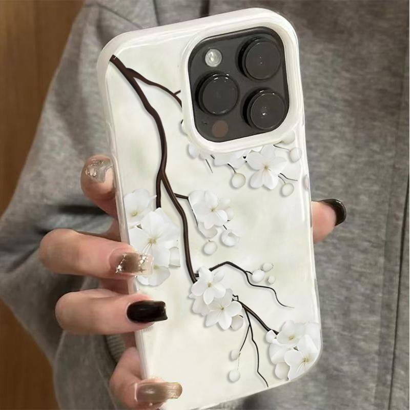 White Flower Phone Case for iPhone 17 16 Plus 15 Pro 14 13 12 11 Pro Max 17 Air 16E Pink Yellow Blue Shockproof Soft TPU Cover iPhone 13 Pro
White Flower Phone Case for iPhone 17 16 Plus 15 Pro 14 13 12 11 Pro Max 17 Air 16E Pink Yellow Blue Shockproof Soft TPU Cover iPhone 13 Pro