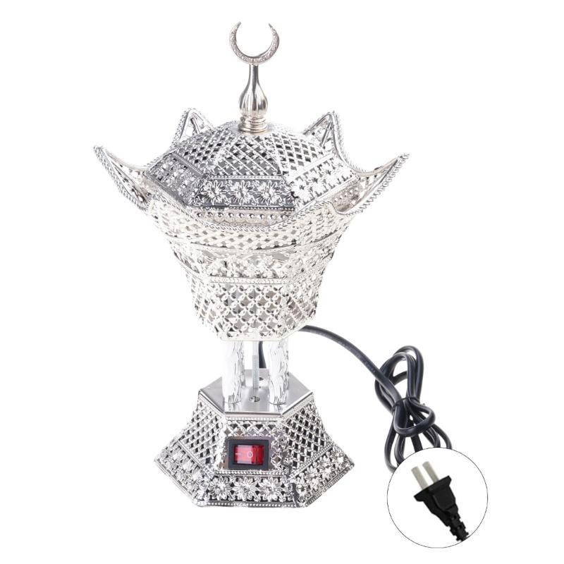 Electric Arabian Incenses Burners Gold Elegant Enhances Home Decoration High Temperatures Resistant Safe and Easy to Clean
Electric Arabian Incenses Burners Gold Elegant Enhances Home Decoration High Temperatures Resistant Safe and Easy to Clean
