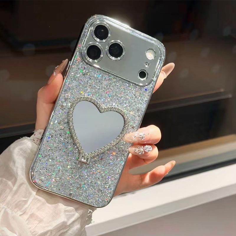 Applicable Apple 17Promax Mobile Phone Case Apple 16 Rhinestone Heart Mirror Ring Holder Creative Internet Celebrity Fashion iPhone 17Promax
Applicable Apple 17Promax Mobile Phone Case Apple 16 Rhinestone Heart Mirror Ring Holder Creative Internet Celebrity Fashion iPhone 17Promax