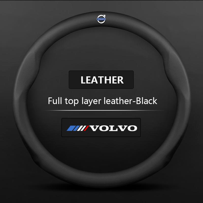 15in 38cm Car Steering Wheel Cover Carbon Fiber Leather For Volvo XC60 XC90 S60 V90 S80 C40 XC40 C30 XC70 S90 C70 2024 Anti-slip
15in 38cm Car Steering Wheel Cover Carbon Fiber Leather For Volvo XC60 XC90 S60 V90 S80 C40 XC40 C30 XC70 S90 C70 2024 Anti-slip