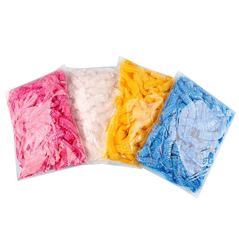 AEE4-400Pcs Shower Cap Elastic Plastic Head Cover Disposable Shoe Cover Plastic Bathroom Accessories різнокольоровий
AEE4-400Pcs Shower Cap Elastic Plastic Head Cover Disposable Shoe Cover Plastic Bathroom Accessories різнокольоровий