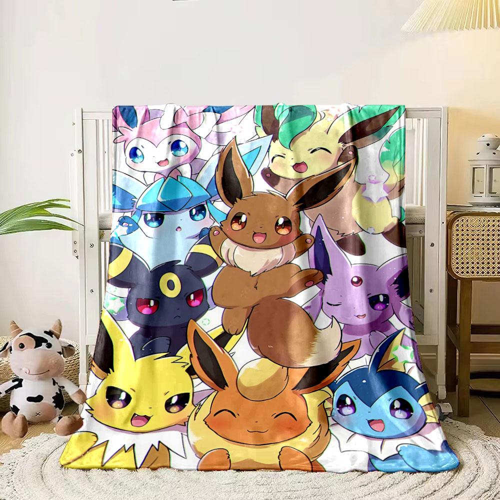 Colorful, cheerful Pokémon characters, centered around Eevee and evolutions. for all seasons blanket lunch break throw gift 80cm x 120cm
Colorful, cheerful Pokémon characters, centered around Eevee and evolutions. for all seasons blanket lunch break throw gift 80cm x 120cm