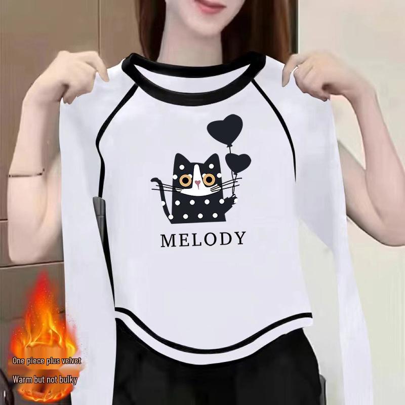 Women s Double-Sided German Velvet Long-Sleeve Shirt - 2024 New Chic Autumn/Winter Versatile Inner Wear Top S (for 70-100 jin)
Women s Double-Sided German Velvet Long-Sleeve Shirt - 2024 New Chic Autumn/Winter Versatile Inner Wear Top S (for 70-100 jin)