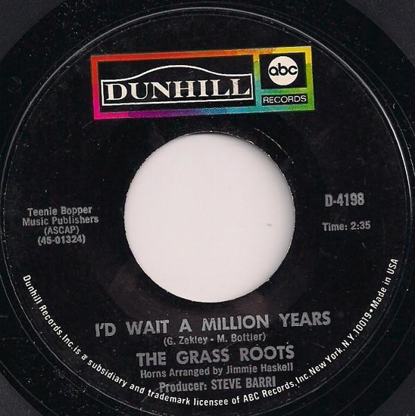 7-дюймовая пластинка GRASS ROOTS Id Wait A Million Years D4198 Dunhill 1969 UK Rock Б/у
7-дюймовая пластинка GRASS ROOTS Id Wait A Million Years D4198 Dunhill 1969 UK Rock Б/у