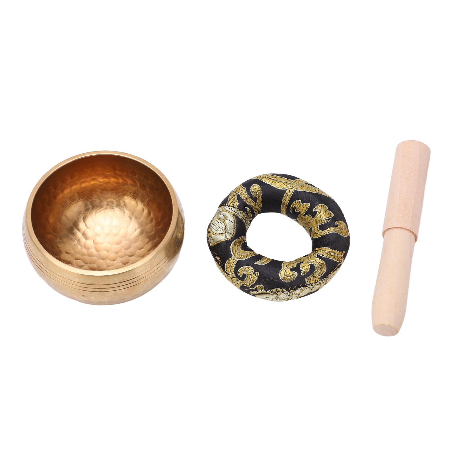 Singing Bowl Portable Nepalese Hand Made Buddha Sound Bowl Set Chanting Bowl Instrument For Yoga
Singing Bowl Portable Nepalese Hand Made Buddha Sound Bowl Set Chanting Bowl Instrument For Yoga