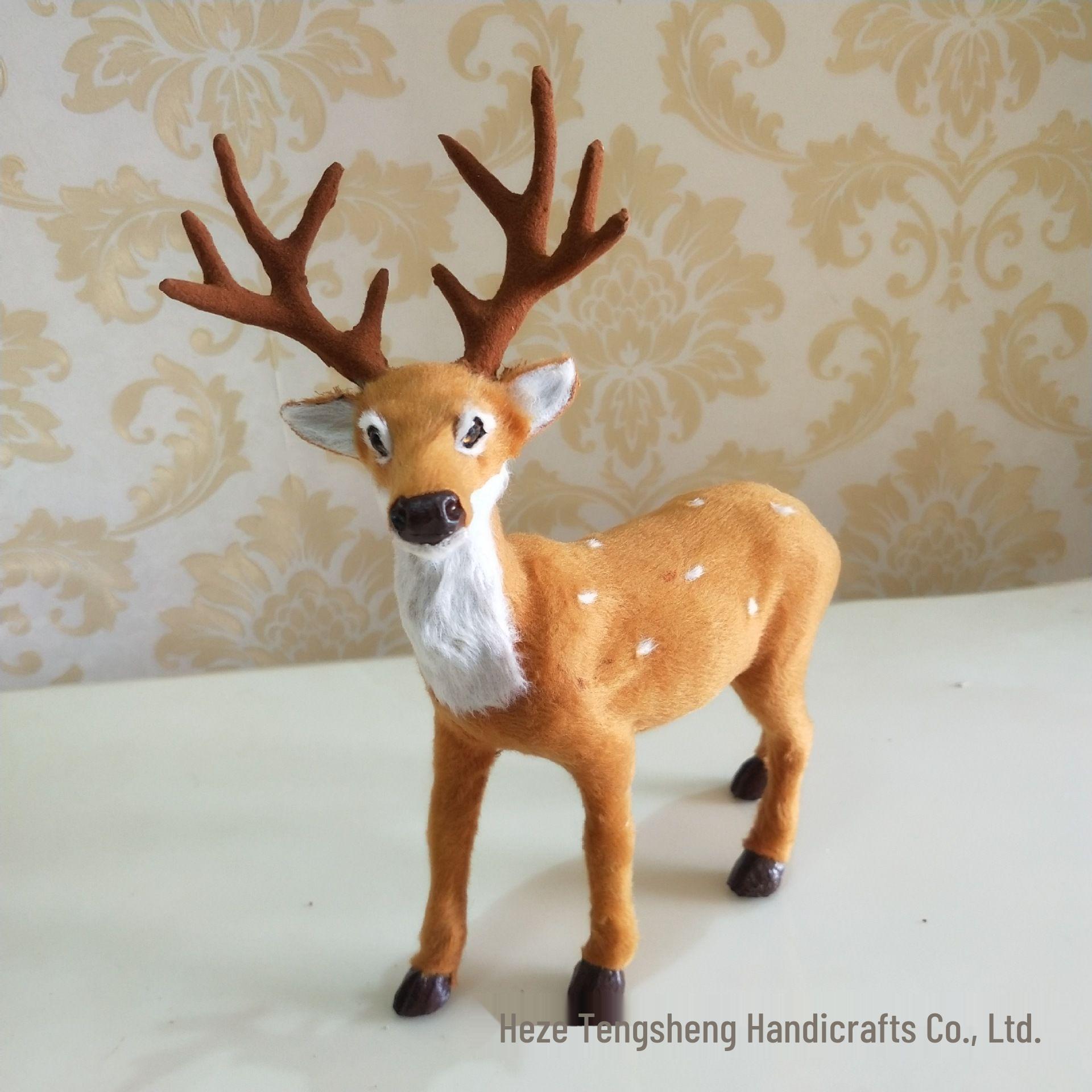 Креативные рождественские украшения в виде оленей: Сливовые фигурки пары оленей и северных оленей для праздничных украшений 9cm
Креативные рождественские украшения в виде оленей: Сливовые фигурки пары оленей и северных оленей для праздничных украшений 9cm