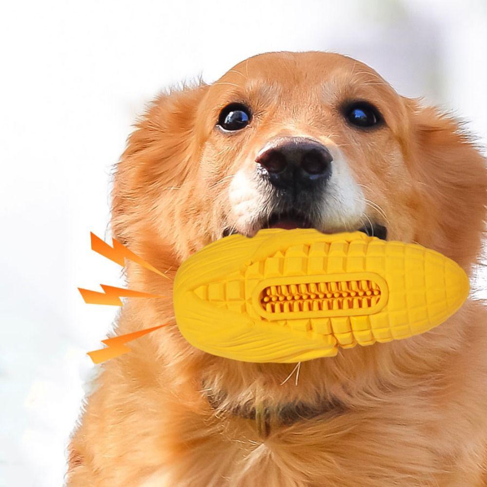 Bite Resistant Puppy Bite Corn Rubber Dog Chew Toy Corn Cob Dog Toy Relieve Boredom жёлтый
Bite Resistant Puppy Bite Corn Rubber Dog Chew Toy Corn Cob Dog Toy Relieve Boredom жёлтый