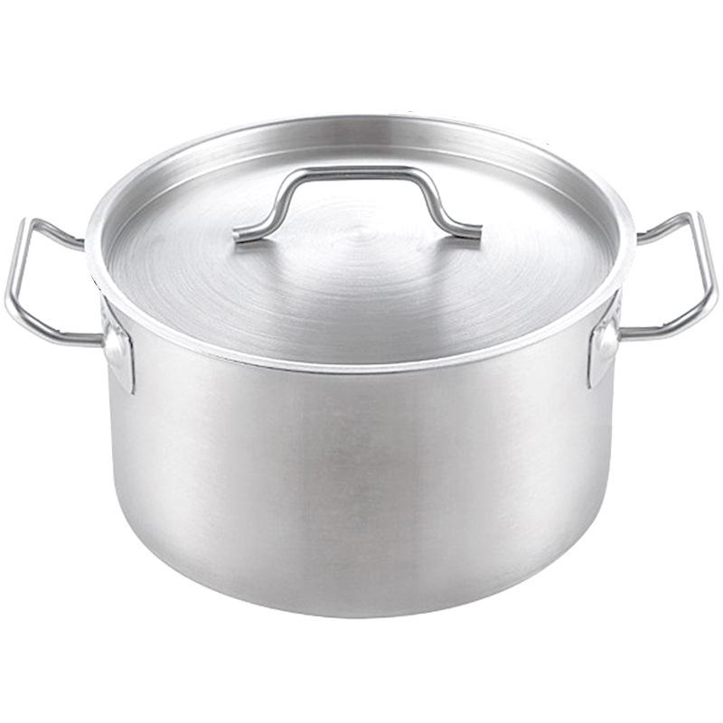 Thickened Large Capacity Stainless Steel Stock Pot with Lid and Double Ears 14x8.5cm
Thickened Large Capacity Stainless Steel Stock Pot with Lid and Double Ears 14x8.5cm