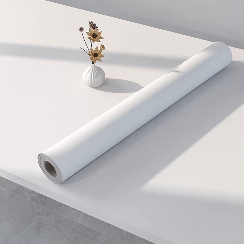 Self-Adhesive White PVC Wallpaper Waterproof Moisture-Resistant Home Renovation Bedroom & Living Room Table Decor Wallpaper 0.6m x 3m
Self-Adhesive White PVC Wallpaper Waterproof Moisture-Resistant Home Renovation Bedroom & Living Room Table Decor Wallpaper 0.6m x 3m