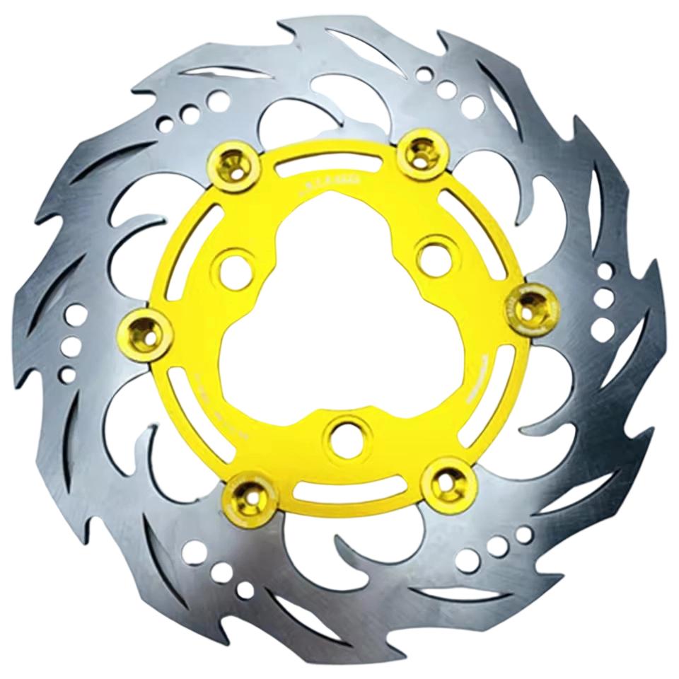 220mm Brake Disc Motorcycle Floating Disk Rotor Brake Caliper Universal 3 Hole Front Rear Wheel For pitbike tmax honda yamaha 220mm gold disc
220mm Brake Disc Motorcycle Floating Disk Rotor Brake Caliper Universal 3 Hole Front Rear Wheel For pitbike tmax honda yamaha 220mm gold disc