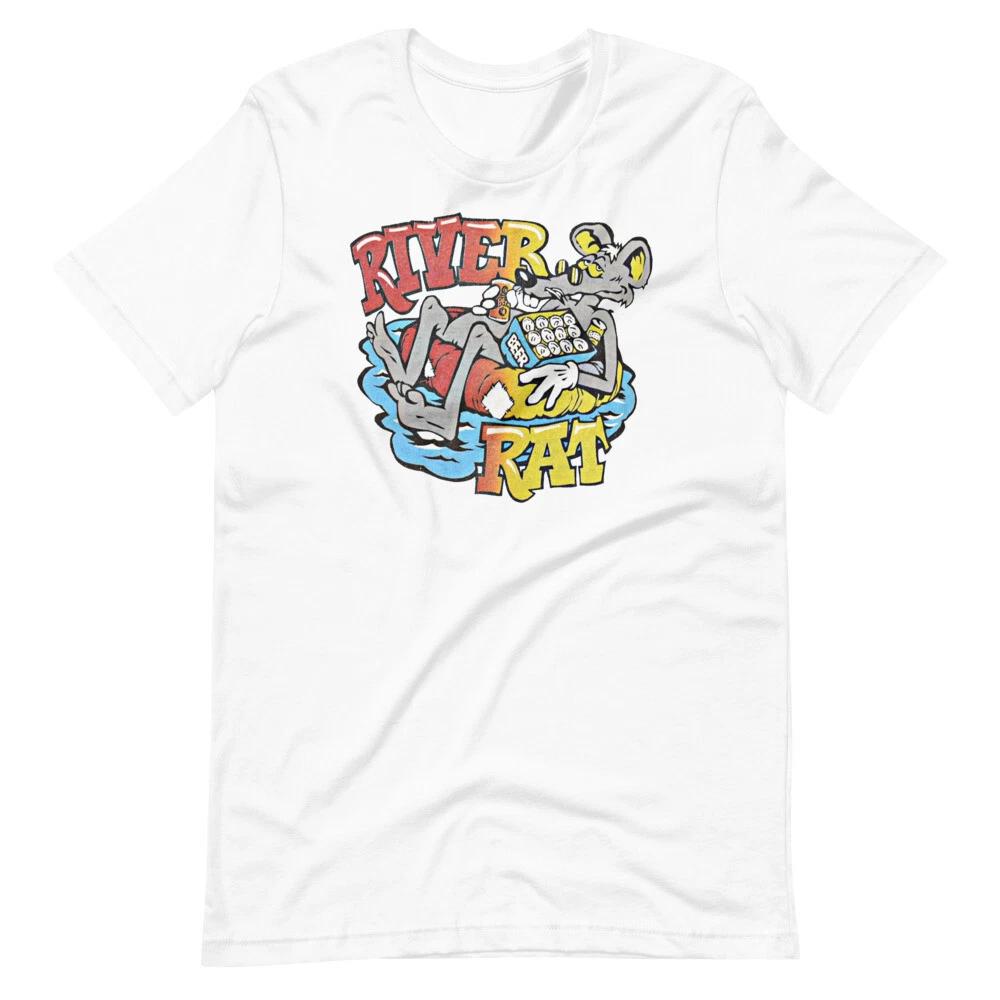 RIVER RAT 80s Design Vintage Style Tee Short-Sleeve Unisex 100% Cotton T-shirt Mens Tees Top 2XL
RIVER RAT 80s Design Vintage Style Tee Short-Sleeve Unisex 100% Cotton T-shirt Mens Tees Top 2XL