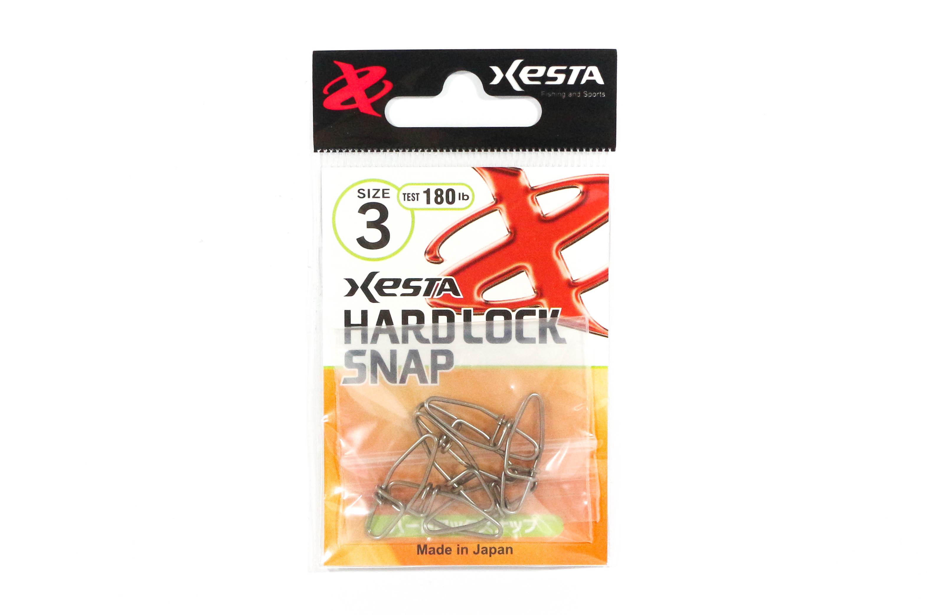Xesta Hard Lock Snap Snap Silver, размер 3, 180 фунтов, 7 штук (1744 г.)
Xesta Hard Lock Snap Snap Silver, размер 3, 180 фунтов, 7 штук (1744 г.)
