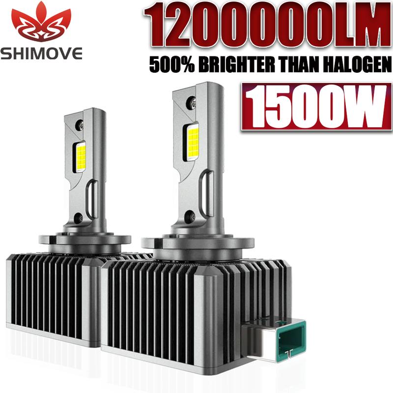 D1S D3S LED Headlight D2S D4S Replace Xenon Light D1R D2R D3R D4R Canbus 1200000LM Super Bright Bulb 6500K Plug&Play 12V 24V 1200000LM 6500K
D1S D3S LED Headlight D2S D4S Replace Xenon Light D1R D2R D3R D4R Canbus 1200000LM Super Bright Bulb 6500K Plug&Play 12V 24V 1200000LM 6500K