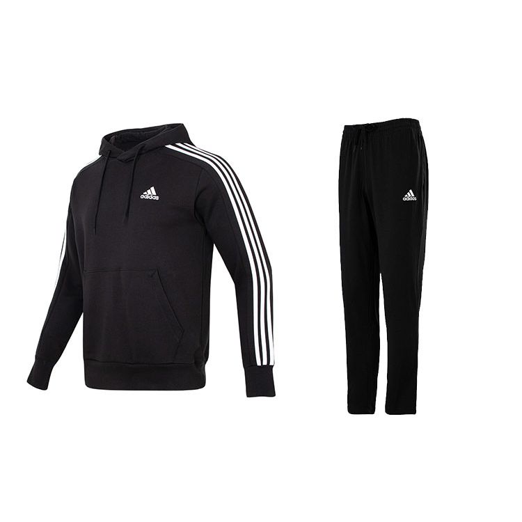 Adidas Комплект из толстовки с капюшоном и спортивных штанов для мужчин, активный черный IC0435-+GK9222 L
Adidas Комплект из толстовки с капюшоном и спортивных штанов для мужчин, активный черный IC0435-+GK9222 L