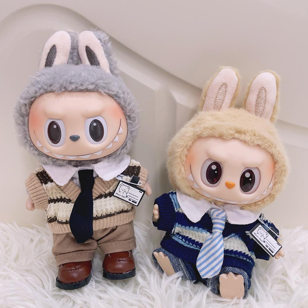 For 17cm Labubu Doll Clothes Fashion Clothes College Uniform Doll Clothes Color Match Shirts Dolls Accessories Cute Decoration Little Clothes 02#
For 17cm Labubu Doll Clothes Fashion Clothes College Uniform Doll Clothes Color Match Shirts Dolls Accessories Cute Decoration Little Clothes 02#