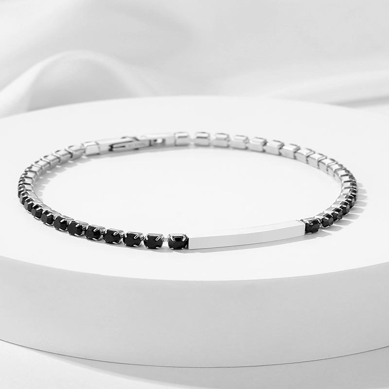 Хип-хоп циркониевый браслет-коготь из титановой стали - Кнопка-застежка, Нержавеющая сталь, Сохранение цвета 18K чёрный
Хип-хоп циркониевый браслет-коготь из титановой стали - Кнопка-застежка, Нержавеющая сталь, Сохранение цвета 18K чёрный