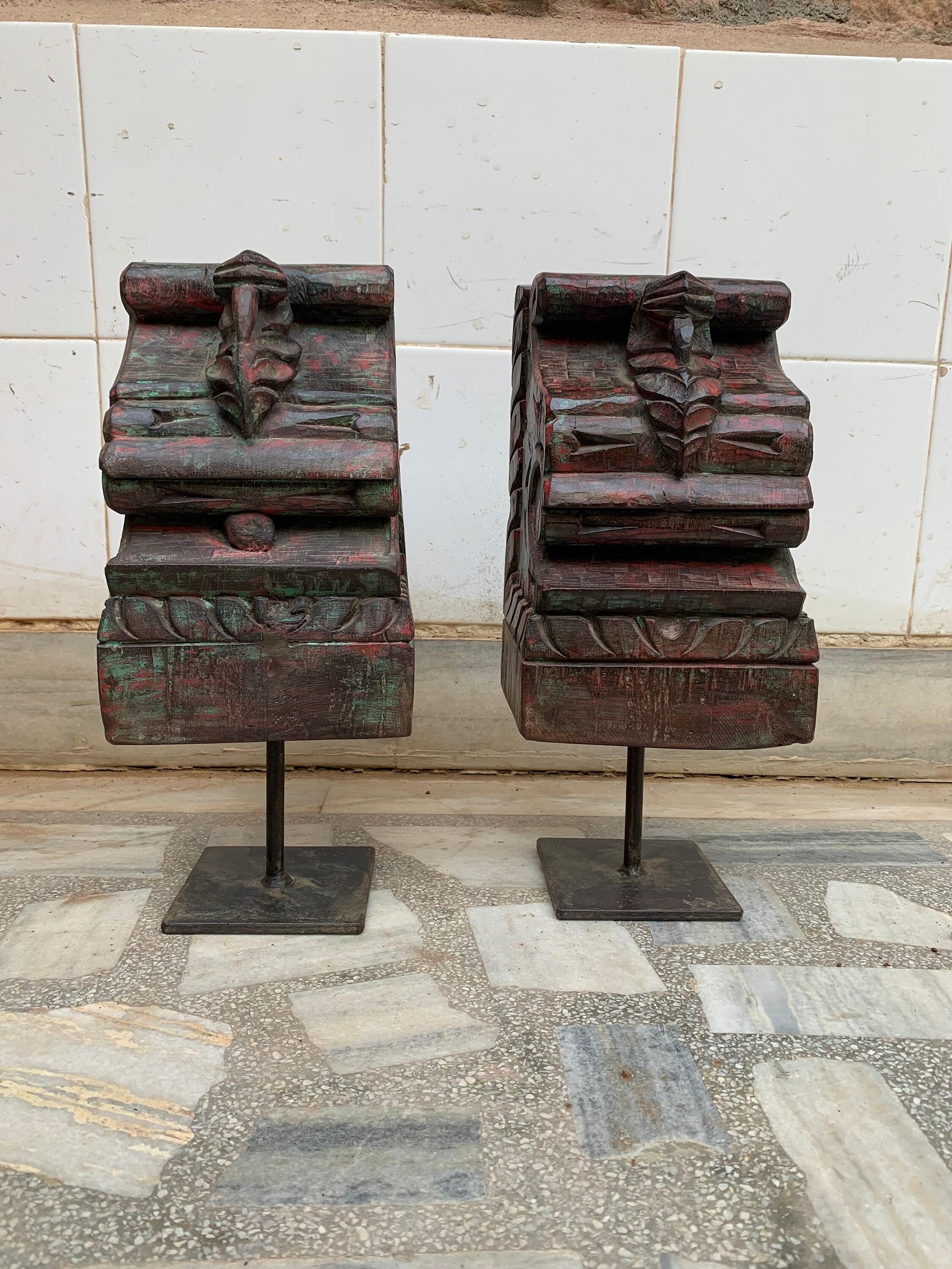 Antique Carved Wood Candlestick Holders: Indian Figurine Set 16” X 8” X 24” (l x w x h) разноцветный
Antique Carved Wood Candlestick Holders: Indian Figurine Set 16” X 8” X 24” (l x w x h) разноцветный