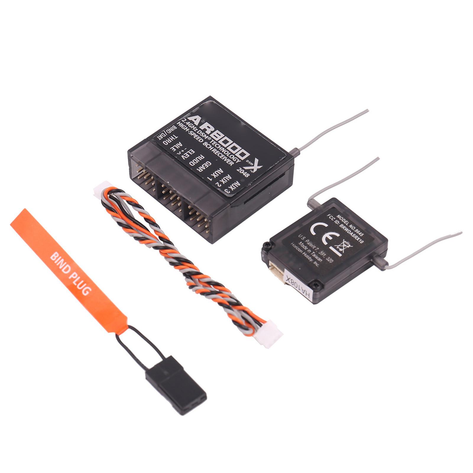 1 Set Spektrum DSMX Receiver Advanced 2.4GHz Receiver AR8000 8-Channel Improve Model Aircrafts and Vehicle Control
1 Set Spektrum DSMX Receiver Advanced 2.4GHz Receiver AR8000 8-Channel Improve Model Aircrafts and Vehicle Control