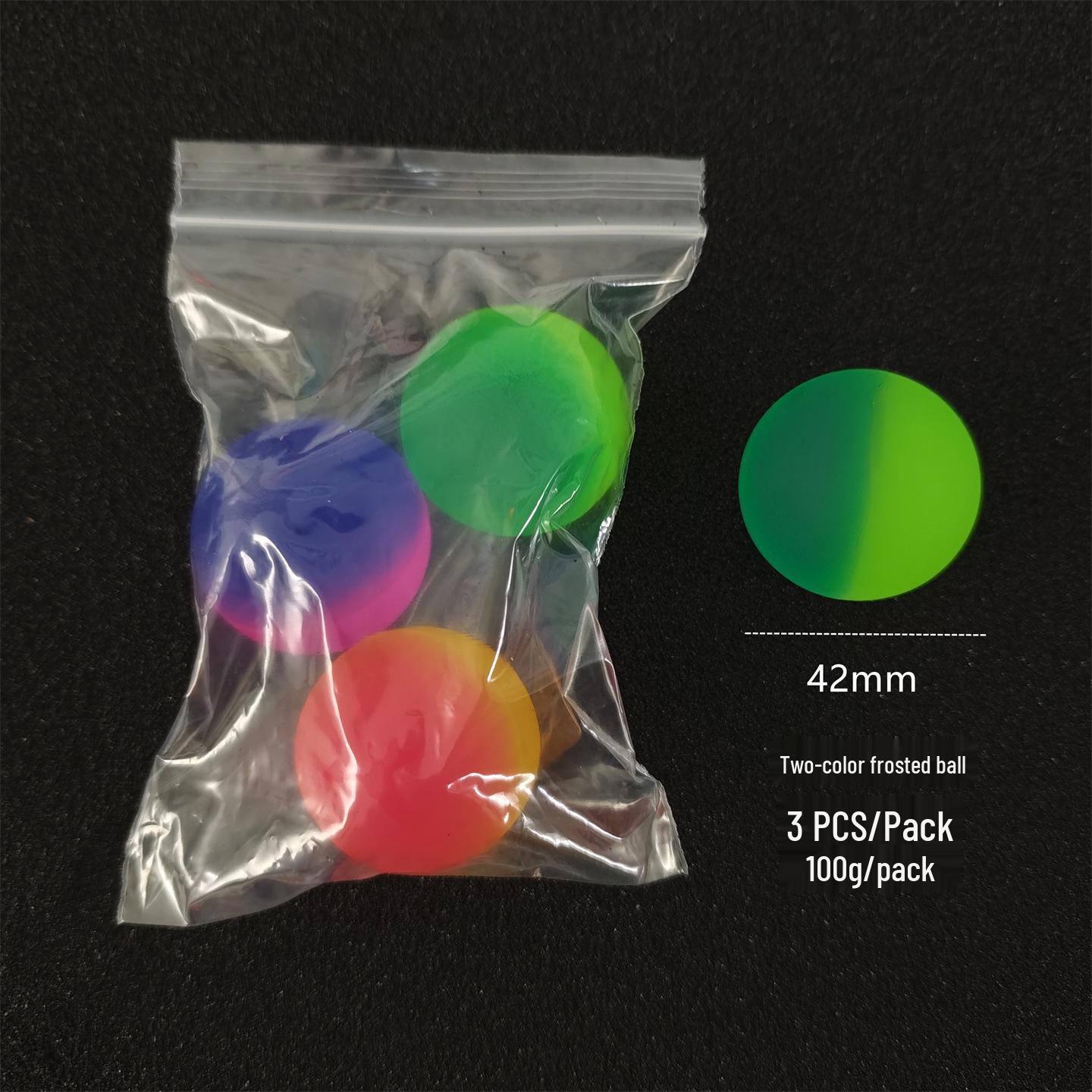 Elastic Two-Color Frosted Rubber Ball Set: Basketball, Baseball, Tennis Ball Decompression Toy
Elastic Two-Color Frosted Rubber Ball Set: Basketball, Baseball, Tennis Ball Decompression Toy