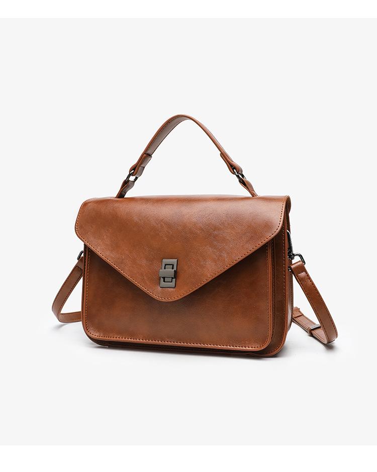 Advanced Retro Leather Texture Soft Leather Mailman Bag for Women, New Large Capacity Handbag for Commuting, Single Shoulder Crossbody Bag 25CM*8CM*18CM
Advanced Retro Leather Texture Soft Leather Mailman Bag for Women, New Large Capacity Handbag for Commuting, Single Shoulder Crossbody Bag 25CM*8CM*18CM