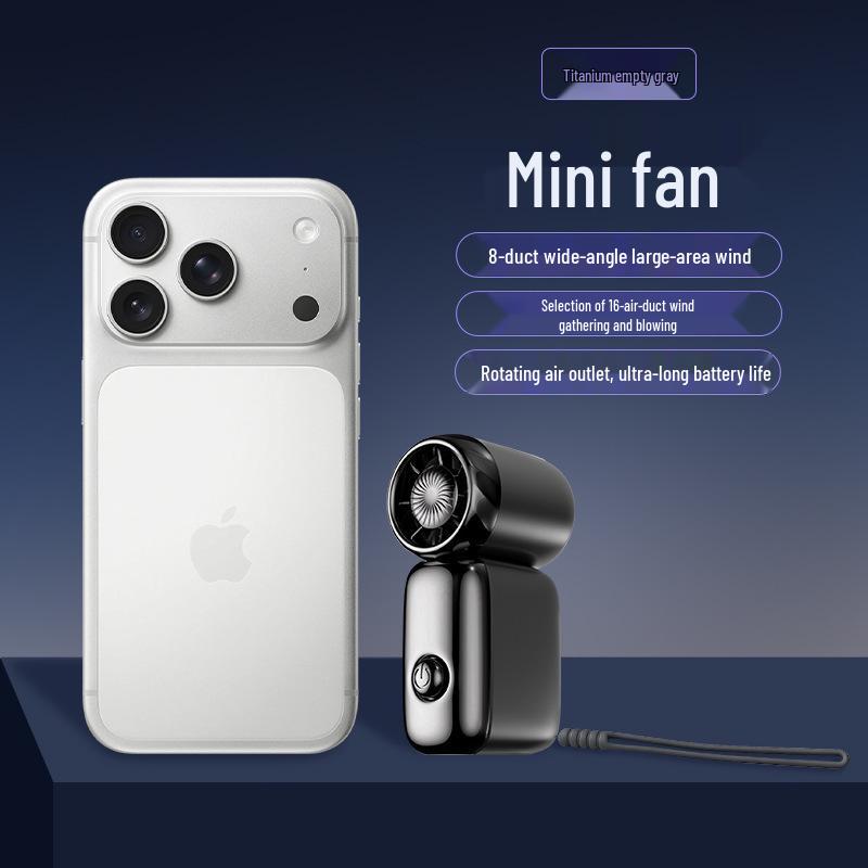 Portable High-Speed Mini Pocket Fan with Ice Pack for Outdoor Cycling 2400mAh
Portable High-Speed Mini Pocket Fan with Ice Pack for Outdoor Cycling 2400mAh