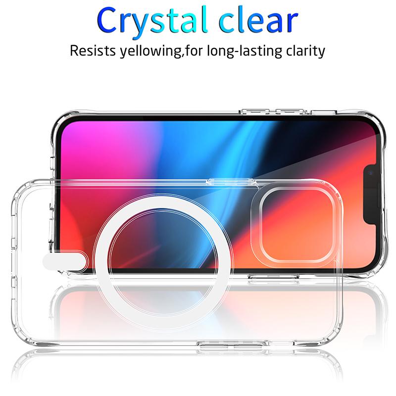 For iPhone 15 Plus Magnetic Case Compatible with Magsafe TPU+Acrylic Anti-drop Phone Cover A
For iPhone 15 Plus Magnetic Case Compatible with Magsafe TPU+Acrylic Anti-drop Phone Cover A