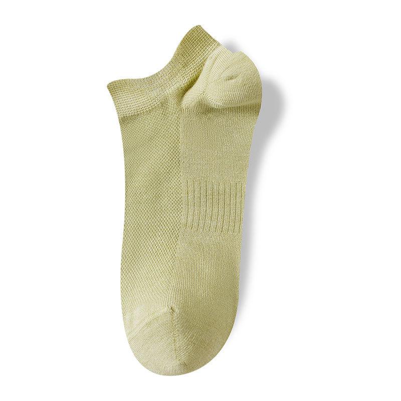 Женские летние деловые однотонные повседневные дезодорирующие, влагопоглощающие, дышащие, прохладные носки 1 pair
Женские летние деловые однотонные повседневные дезодорирующие, влагопоглощающие, дышащие, прохладные носки 1 pair