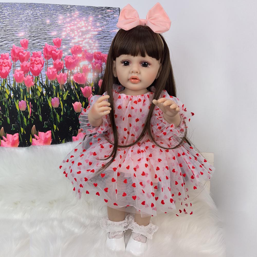 Новое поступление, куклы Reborn Baby Princess, полностью силиконовые, виниловые, водонепроницаемые, 55 см, летние подарки на день рождения, Play Partner
Новое поступление, куклы Reborn Baby Princess, полностью силиконовые, виниловые, водонепроницаемые, 55 см, летние подарки на день рождения, Play Partner