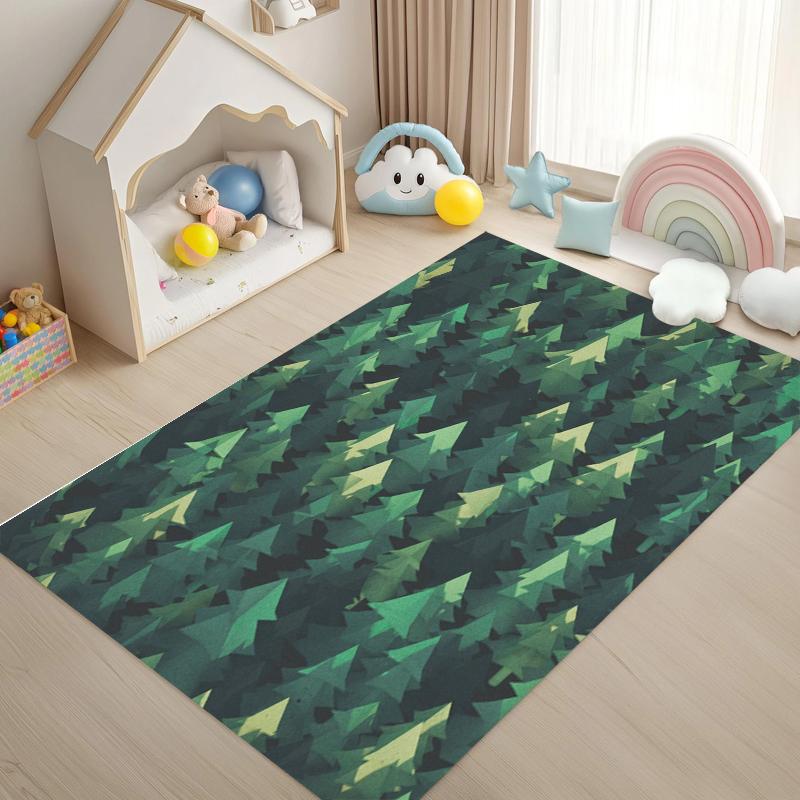 Kids Playroom Rug Forest Tree Pattern Area Rug Non Slip Mat for Children s Room Design Easy To Clean Perfect for Home Decor 40X60CM
Kids Playroom Rug Forest Tree Pattern Area Rug Non Slip Mat for Children s Room Design Easy To Clean Perfect for Home Decor 40X60CM