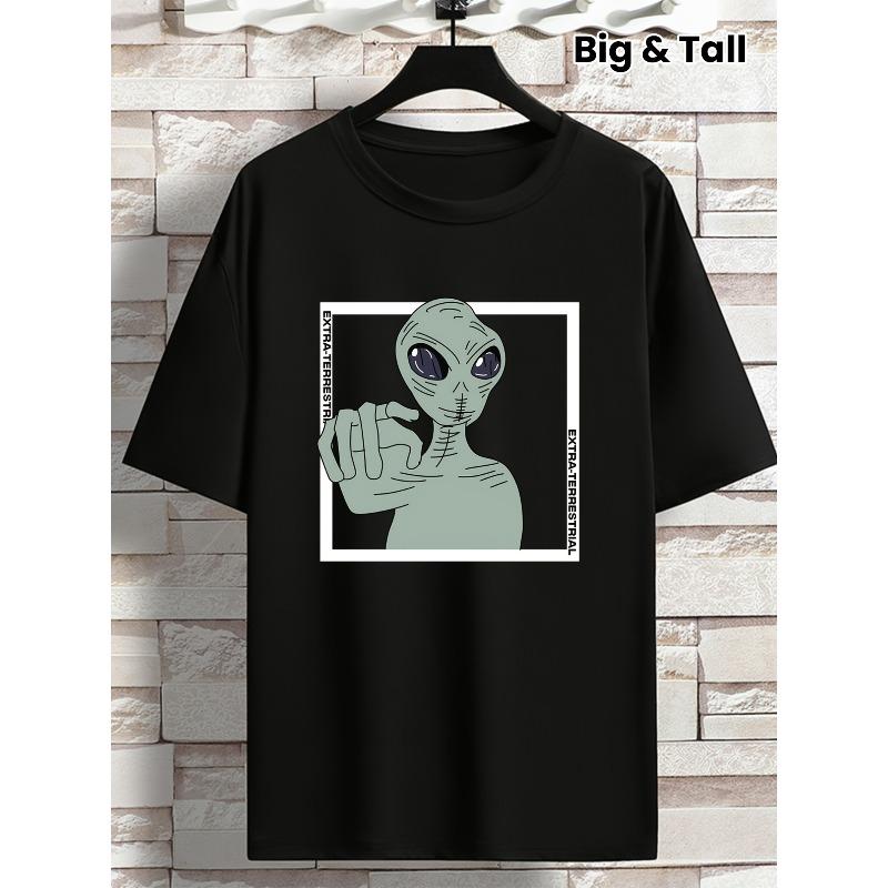 European Size Men s Plus Size Novelty Print Stretch T-shirt, Oversized Short Sleeve Tops For Spring Summer,Causal Loose Clothing For Big And Tall Guys XL чорний
European Size Men s Plus Size Novelty Print Stretch T-shirt, Oversized Short Sleeve Tops For Spring Summer,Causal Loose Clothing For Big And Tall Guys XL чорний