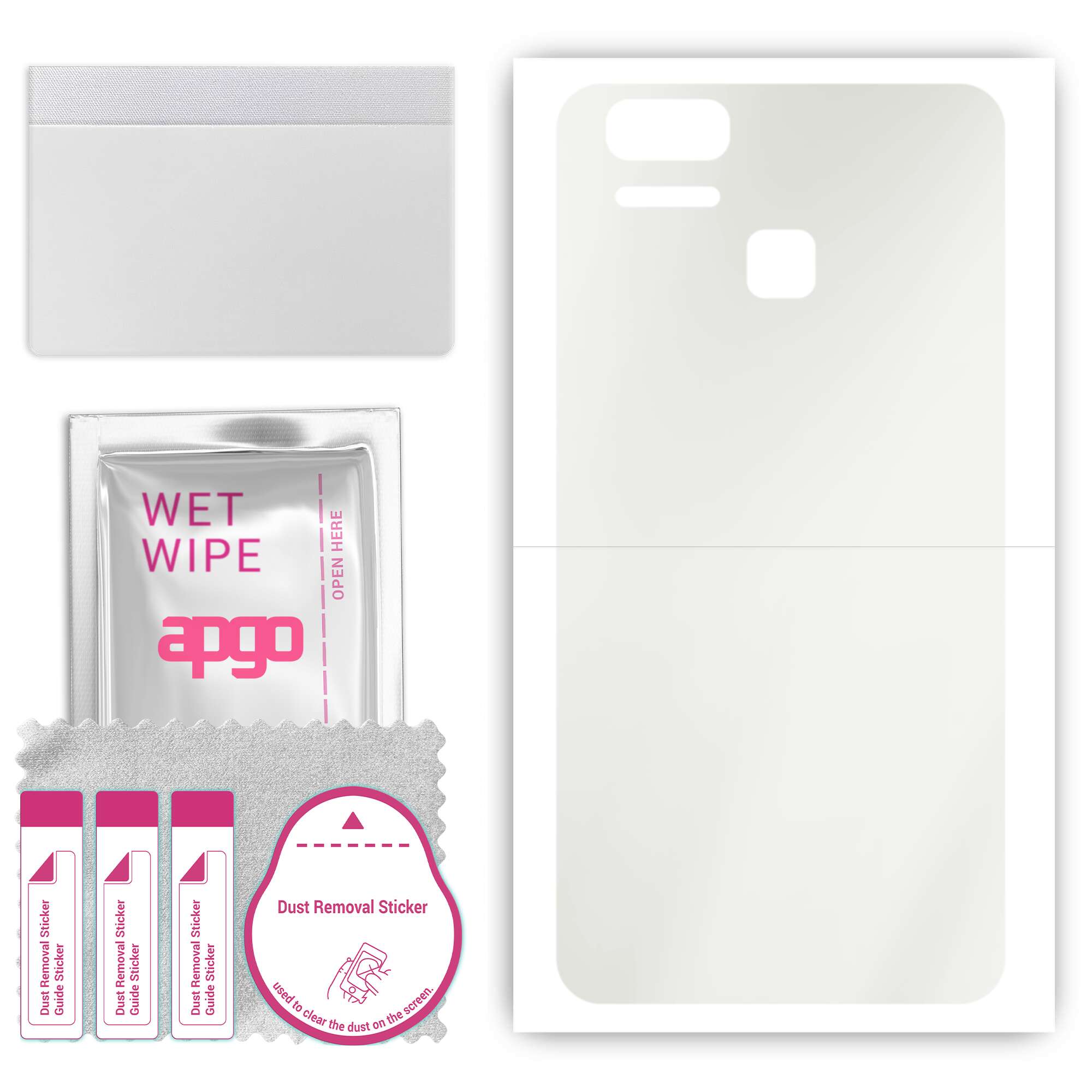 apgo MATTE Protective Skin Sticker for the back compatible with Asus Zenfone 3 Zoom ZE553KL Zoom S, Wrap Film, Hydrogel Film, Flexible, Soft TPU with
apgo MATTE Protective Skin Sticker for the back compatible with Asus Zenfone 3 Zoom ZE553KL Zoom S, Wrap Film, Hydrogel Film, Flexible, Soft TPU with