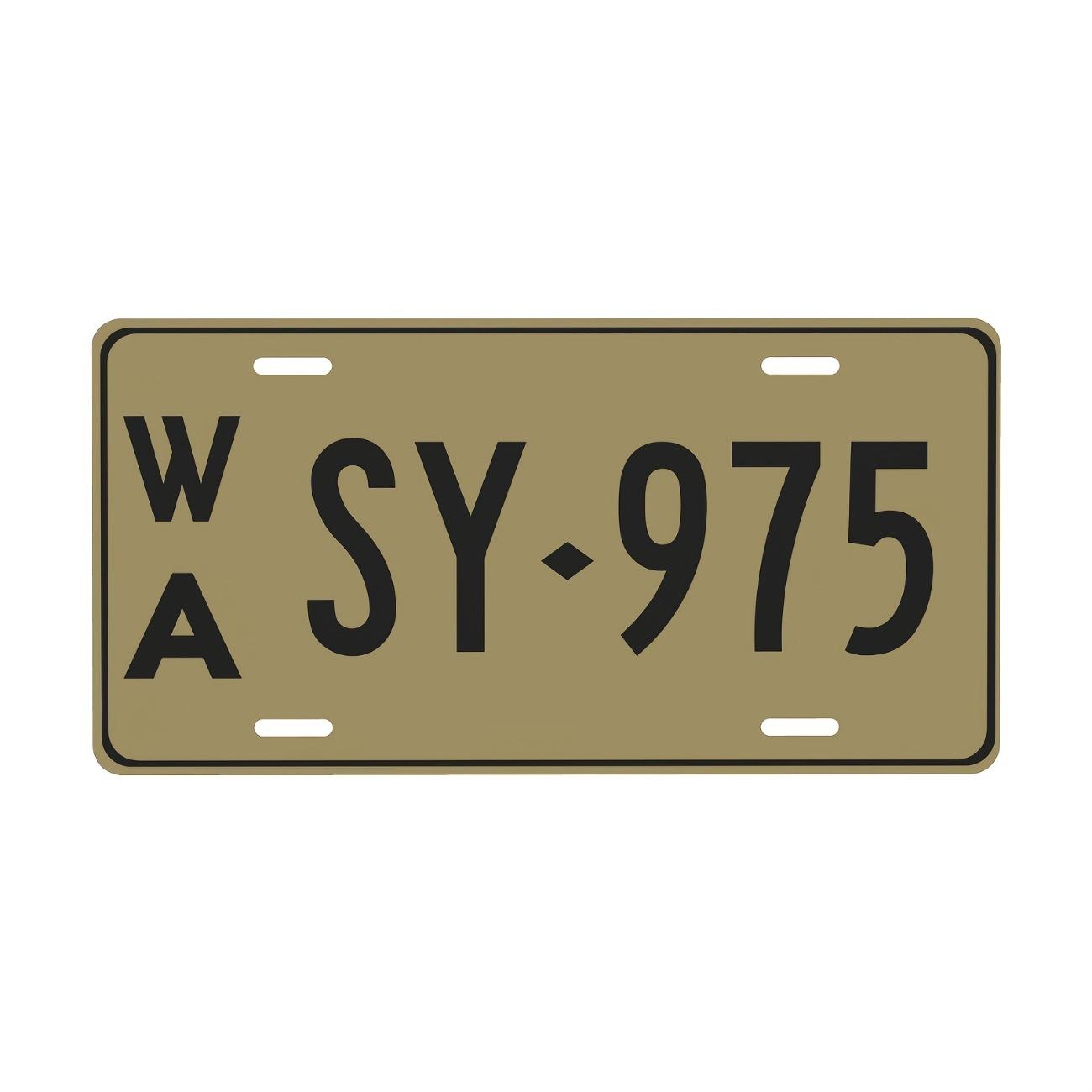 1pc Custom Aluminum Metal Sign NSW WA Style Wall Garage Decor Plaque жовтий
1pc Custom Aluminum Metal Sign NSW WA Style Wall Garage Decor Plaque жовтий