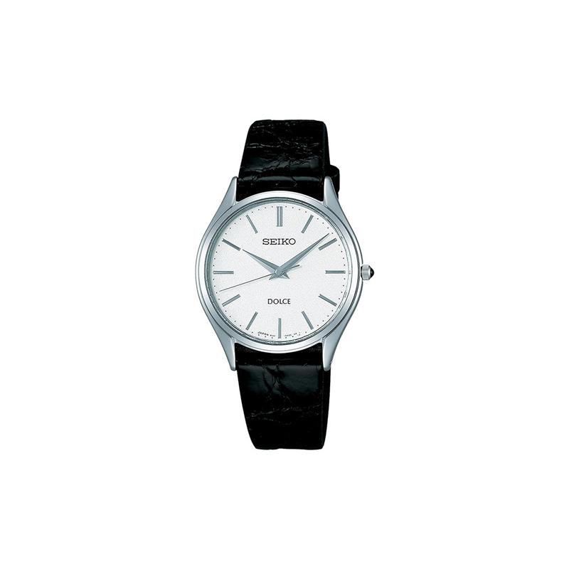 SEIKO DOLCE white dial simple fashion watch Quartz leather strap men and women same style white dial SACM171 синій
SEIKO DOLCE white dial simple fashion watch Quartz leather strap men and women same style white dial SACM171 синій