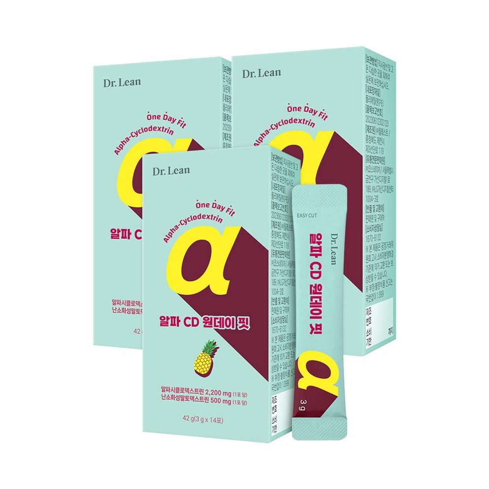 Dr.Rin Alpha CD One Day Fit, 14p, 42g x 3 - Slimming Supplement
Dr.Rin Alpha CD One Day Fit, 14p, 42g x 3 - Slimming Supplement
