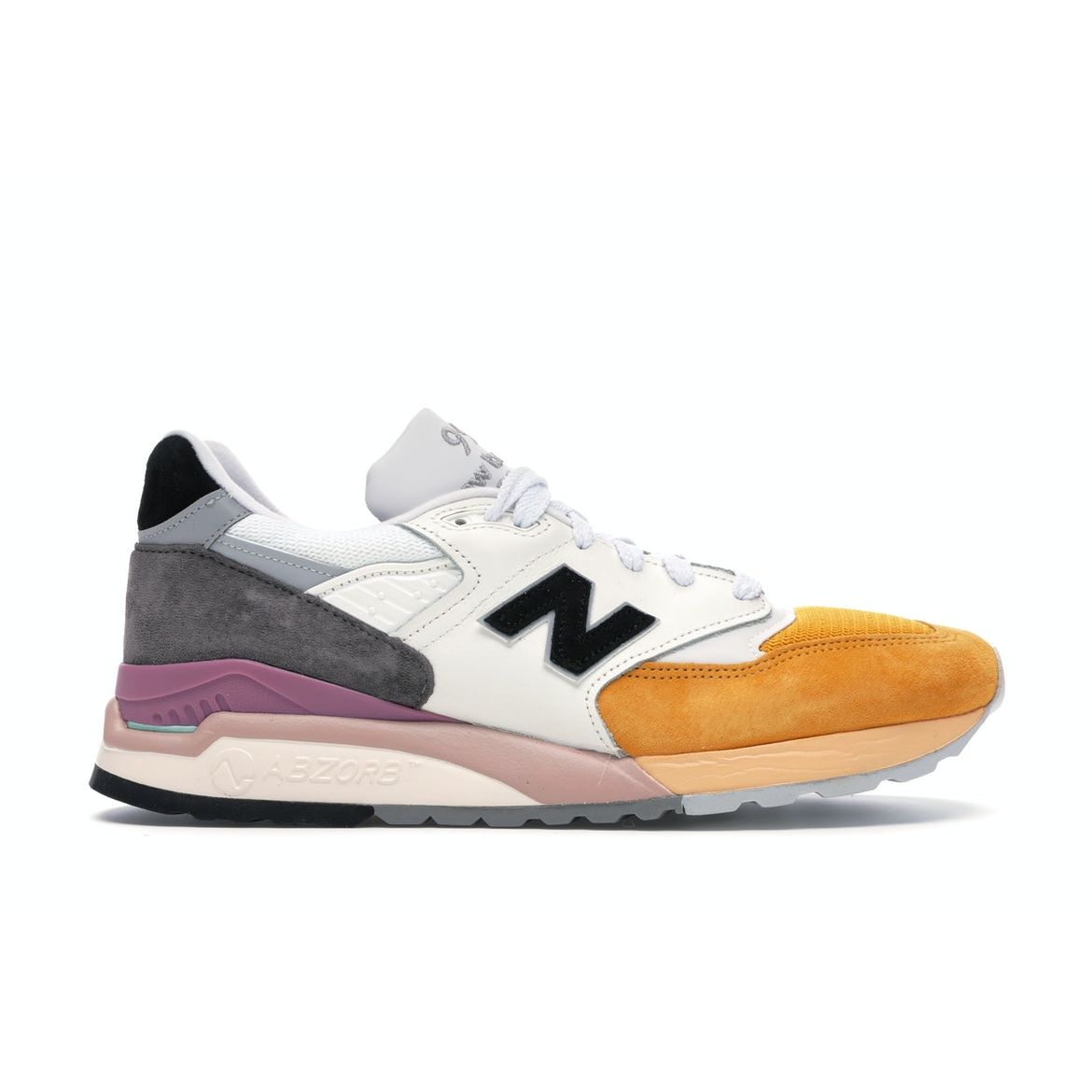 Кроссовки унисекс New Balance 998 Made in USA Coastal Pack Белый Оранжевый Черный M998PSD
Кроссовки унисекс New Balance 998 Made in USA Coastal Pack Белый Оранжевый Черный M998PSD