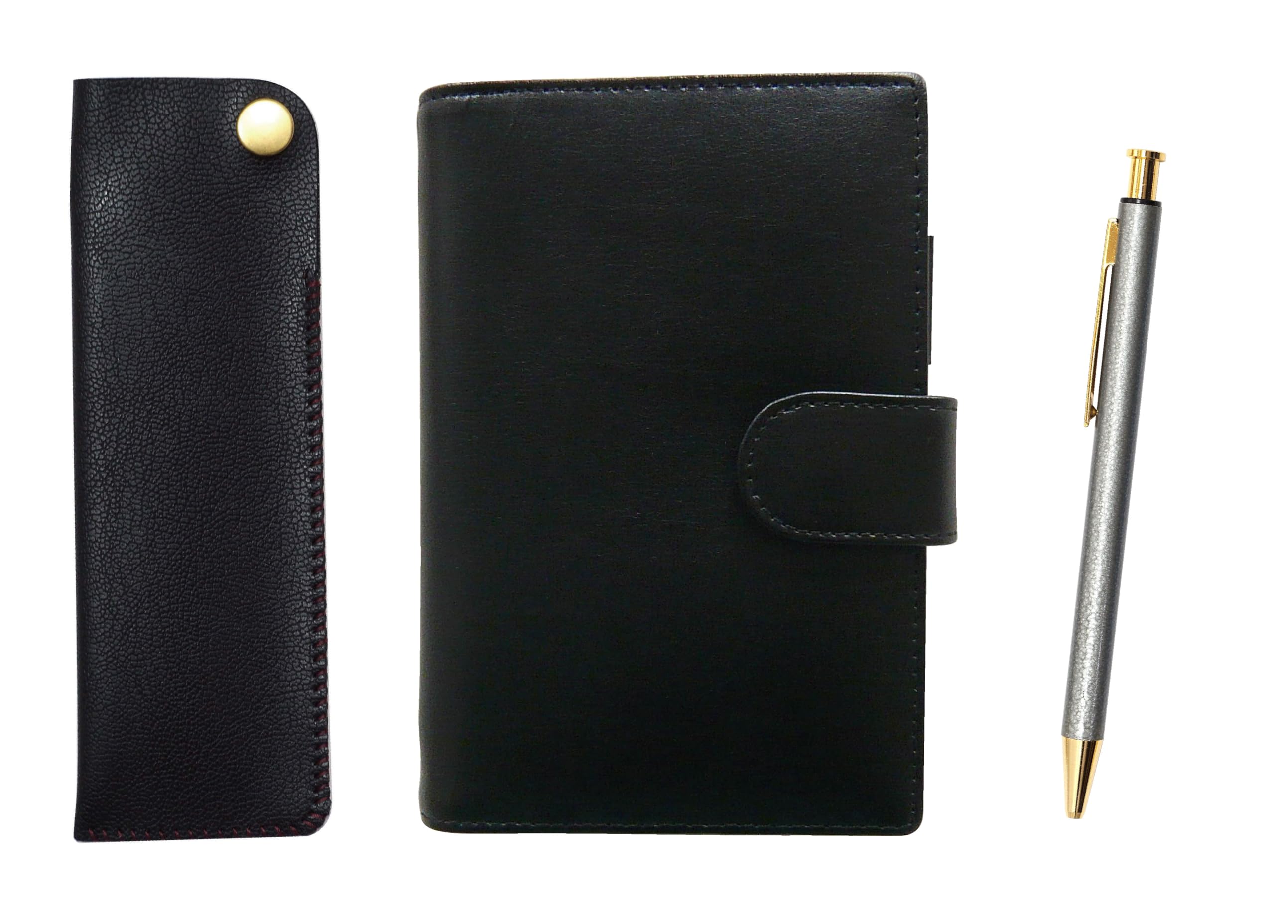 Eco B7 Cowhide Mini System Notebook и чехол для ручки с боковым креплением, черный NQ26, полностью металлический, с покрытием под ящерицу, набор шариковых ручек ударного типа, серый
Eco B7 Cowhide Mini System Notebook и чехол для ручки с боковым креплением, черный NQ26, полностью металлический, с покрытием под ящерицу, набор шариковых ручек ударного типа, серый