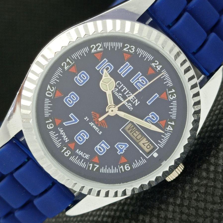 CLASSIC CITIZEN AUTOMATIC REFURBISHED JAPAN MENS BLUE DIAL WATCH a425705-2 R1028-a425705
CLASSIC CITIZEN AUTOMATIC REFURBISHED JAPAN MENS BLUE DIAL WATCH a425705-2 R1028-a425705