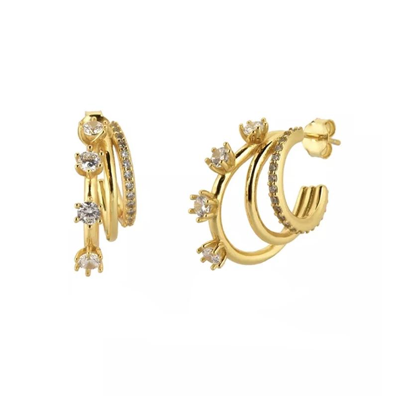 CRMYA Gold color Stud Earrings For Women Vintage Color CZ Zircon Piercing Women s Earrings Trend Jewelry
CRMYA Gold color Stud Earrings For Women Vintage Color CZ Zircon Piercing Women s Earrings Trend Jewelry