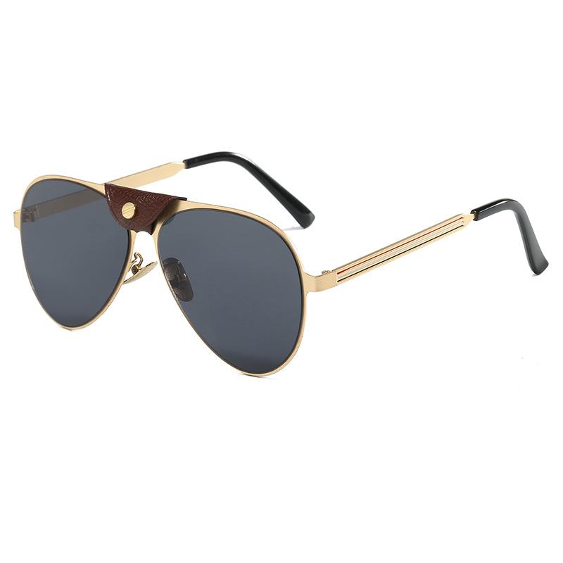 Luxury Women s Sunglasses New Leather Case Sun Glasses Punk Big Frame European and American Retro Glasses Oval Men s Eyepieces as picture золотой
Luxury Women s Sunglasses New Leather Case Sun Glasses Punk Big Frame European and American Retro Glasses Oval Men s Eyepieces as picture золотой