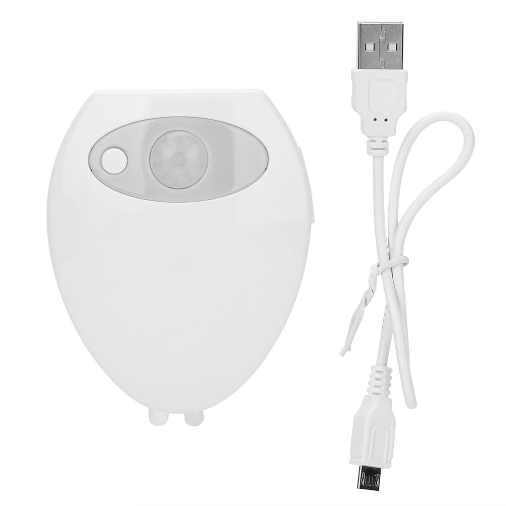 16 Colors USB Charging LED Motion Induction Bathroom Toilet Night Light Sensor with UV Light
16 Colors USB Charging LED Motion Induction Bathroom Toilet Night Light Sensor with UV Light